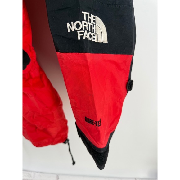 Vintage The North Face Gore-Tex Parka Mountain Light Jacket Red Black Men's L - Picture 2 of 15